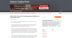 Desktop Screenshot of optionstradingnews.com